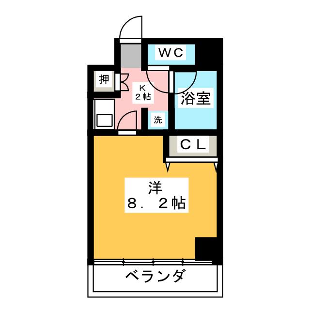 ＫＯＮＳＯＲＴＥ松原 間取り