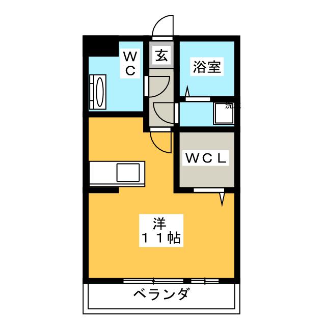 近藤伏見　Ｂ 間取り