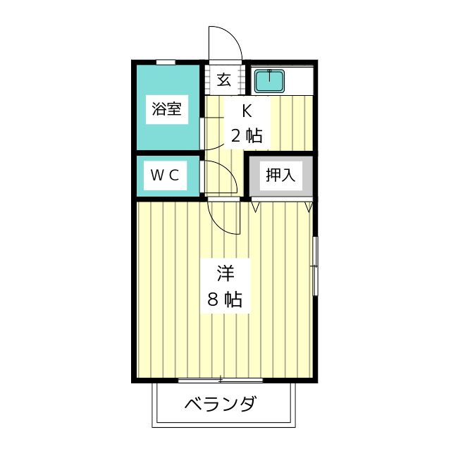 アイビー北斗 間取り