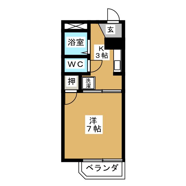 ラフォーレ植田山 間取り