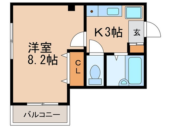 ベルメゾンヨネヅ 間取り