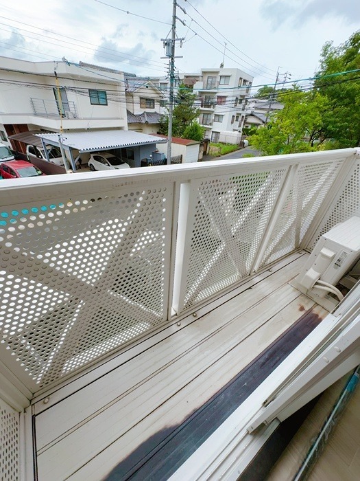 カレッジサイド寺田 ベランダ