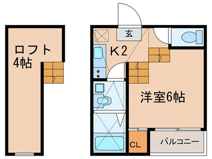 Haruki荘 間取り