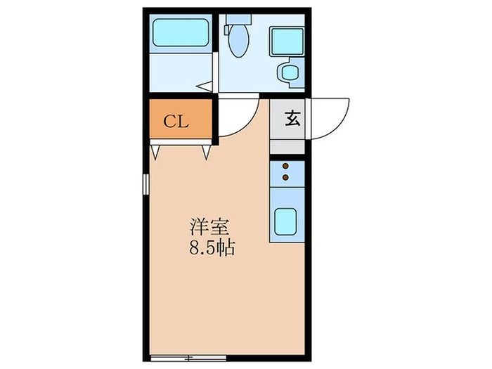 SELENITE平安通駅前 間取り