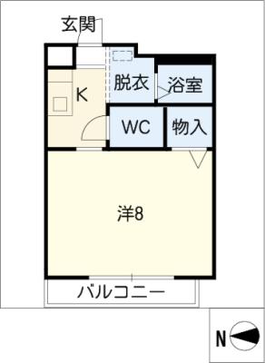 クレール東岡崎 間取り