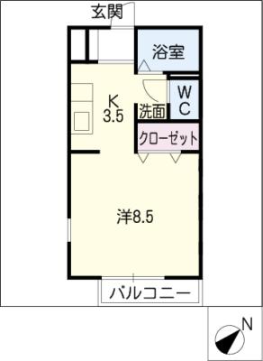 ヴィラ長久手２ 間取り