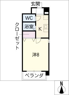 ｅＮａ　ＦＵＫＩＡＧＥ 間取り