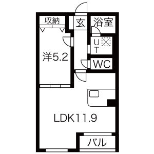 ホリーステージ城山 間取り