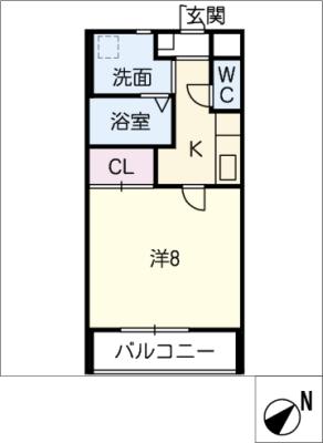グリーンヒルズⅢ 間取り