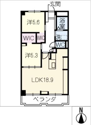 グランメゾン城山 間取り