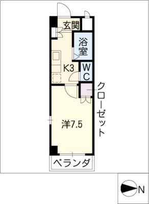 アネックスフジヤⅡ 間取り