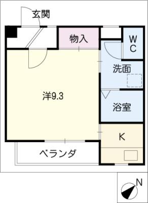 ル・ポール八事　南棟 間取り