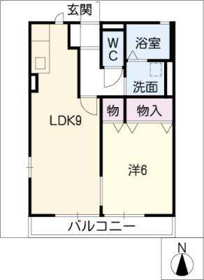 グローリー上川原 間取り