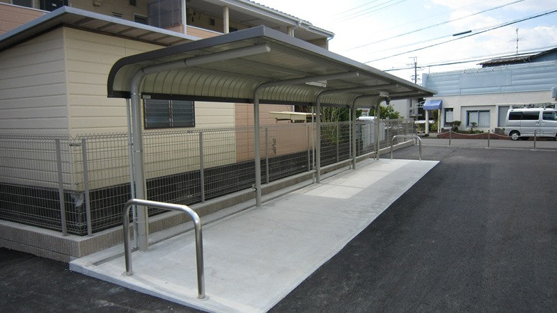 アンシャンテ 駐輪場