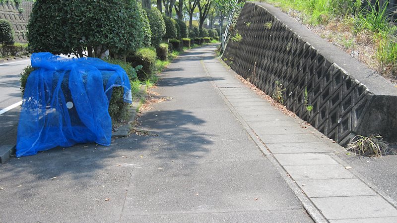 サンセール大谷 ゴミ置き場（アップ）