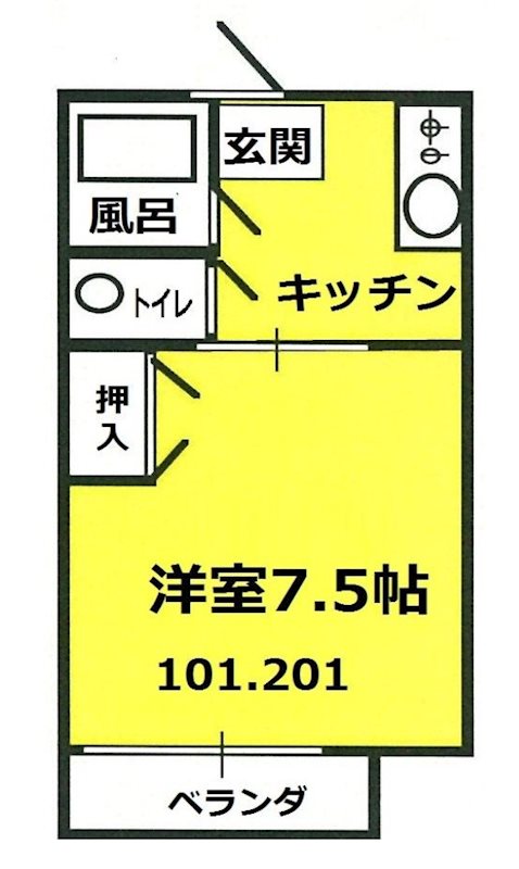 カーサフロールA 間取り