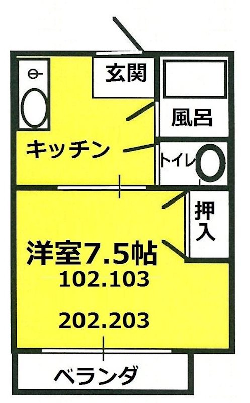 カーサフロールＢ 間取り