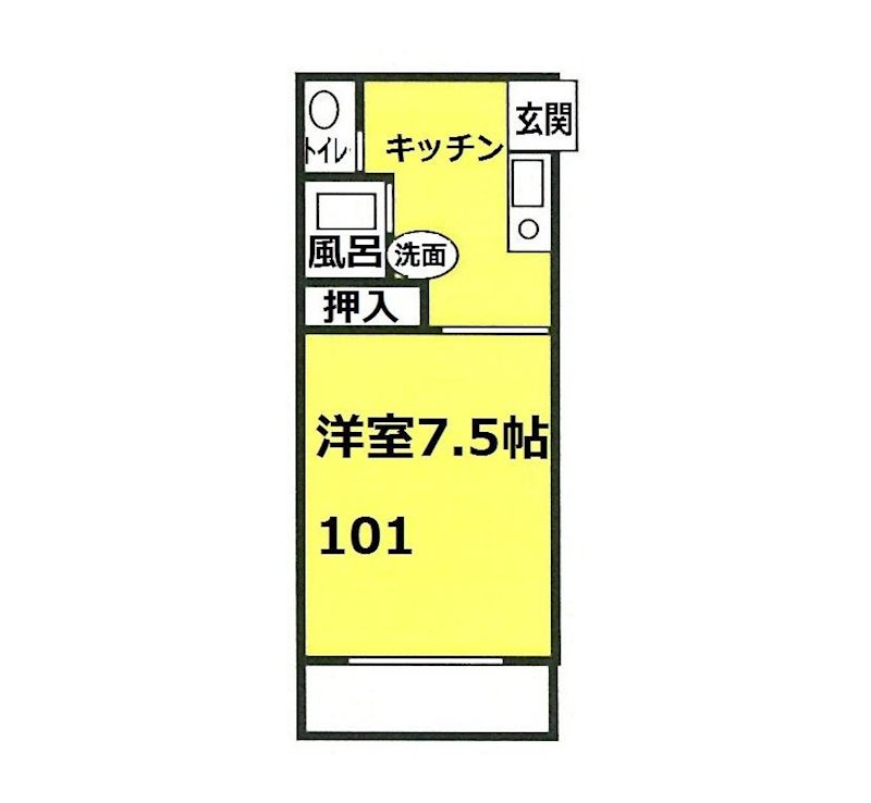 高学園（西） 間取り