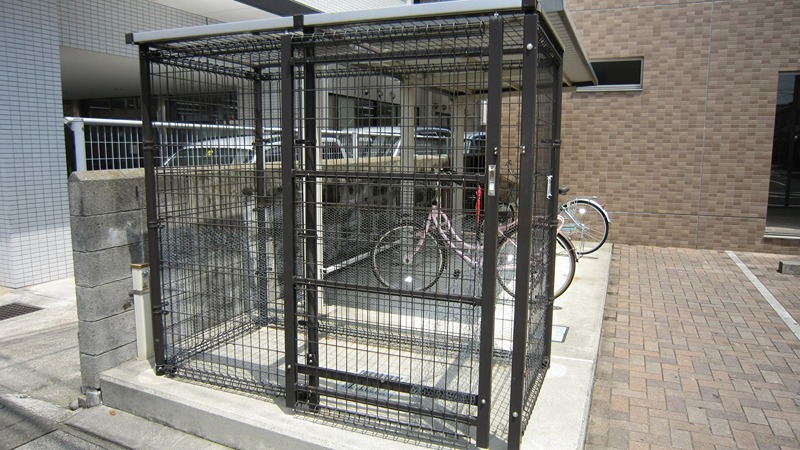 棒屋第6住吉ハイツ ゴミ置き場