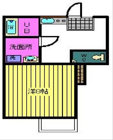 グリーンコーポK 間取り