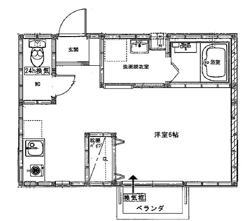 M.KホームⅤ 間取り