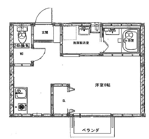 M.KホームⅤ 間取り