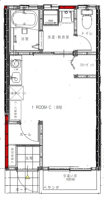 M.KホームⅢ 間取り