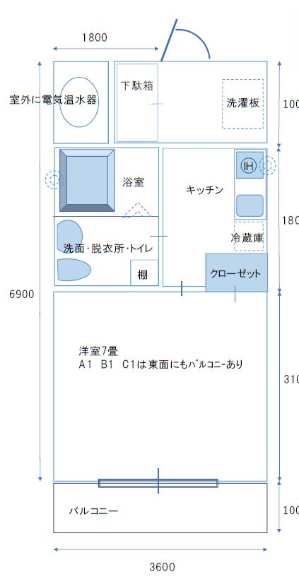 コスモス 間取り
