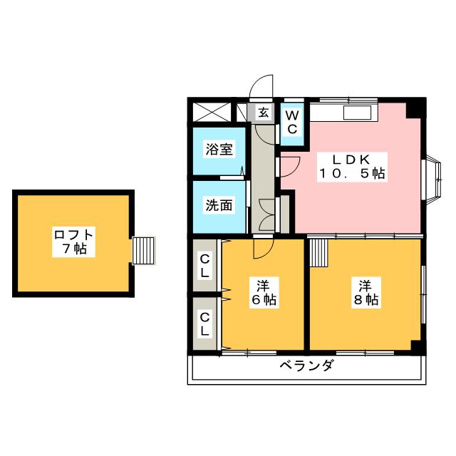 ｗｉｓｔｅｒｉａ＋ 間取り