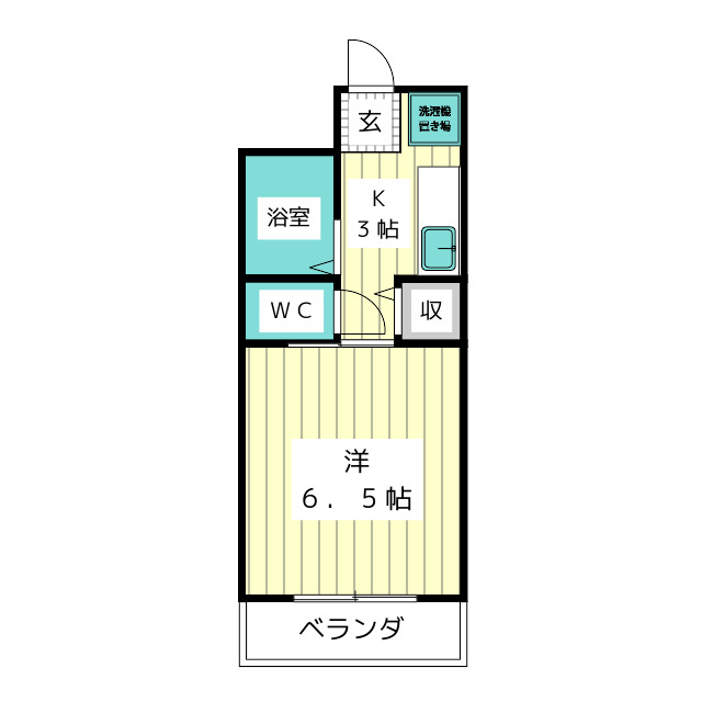 KATSUNO　Ⅱ 間取り