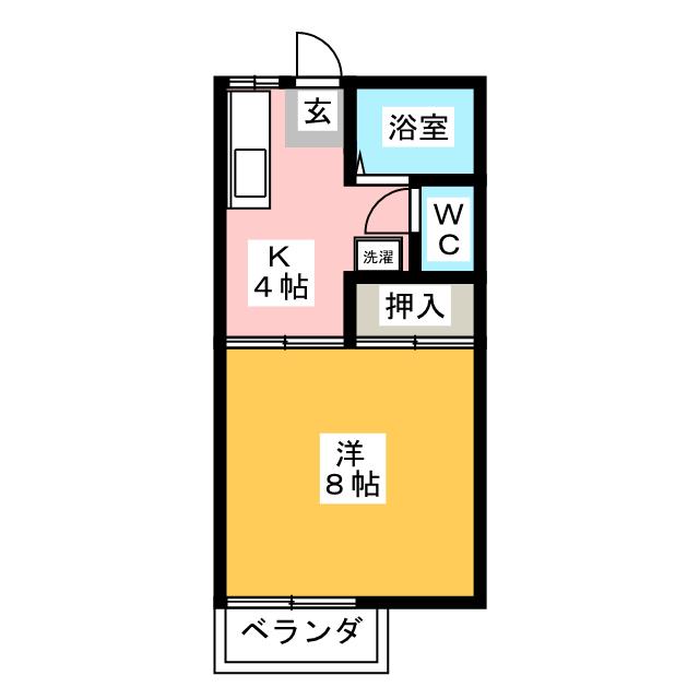 ハイム江戸橋Ａ 間取り