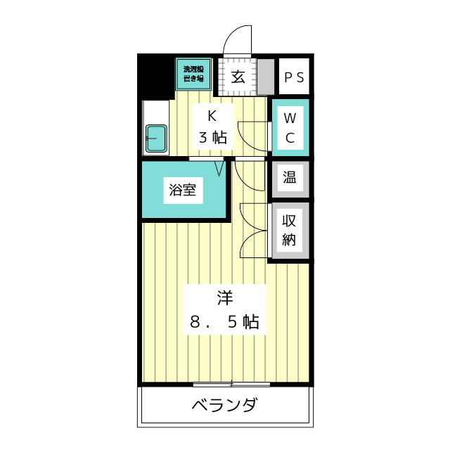エクセレンス山中 間取り