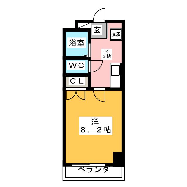 ラフォーレ鶴舞 間取り