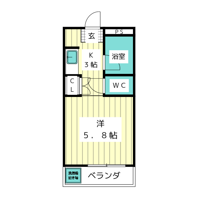 サンシャイン隼人 間取り