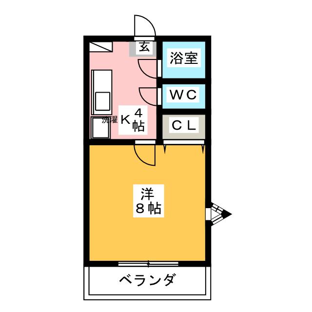 ＡＬＰＨＡ　Ｂ 間取り
