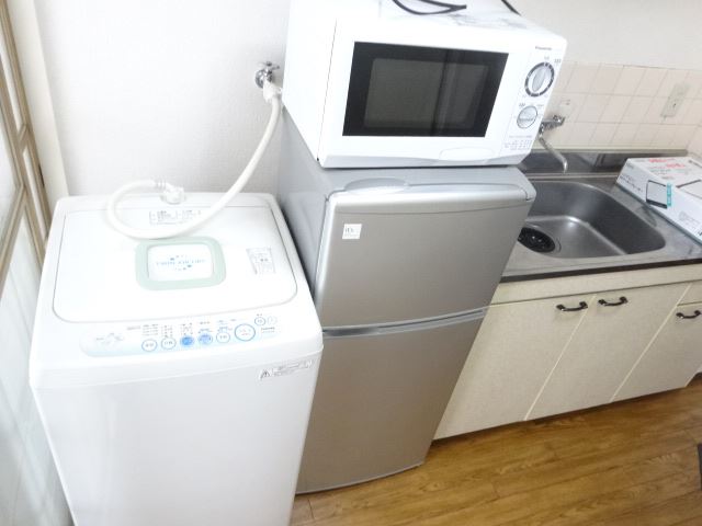 ベルメゾン白川 洗濯機・冷蔵庫・電子レンジ付き