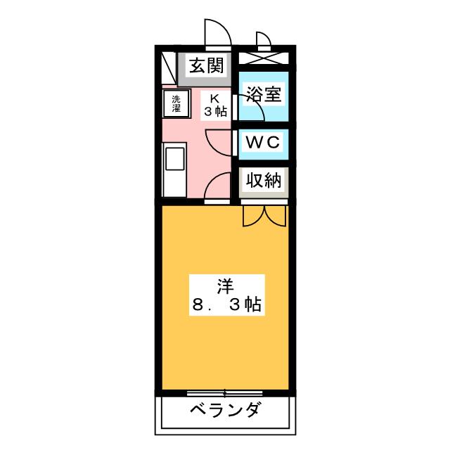 セカンドシェニール 間取り