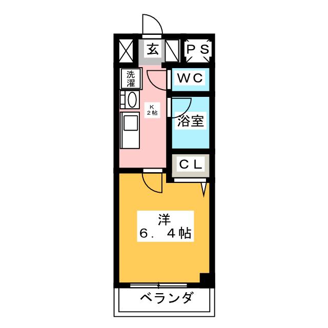 クレスト山手通 間取り