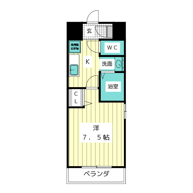 セントラル小嶋 間取り
