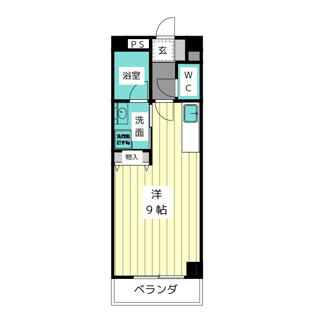 キャッスルミニ藤ヶ丘 間取り