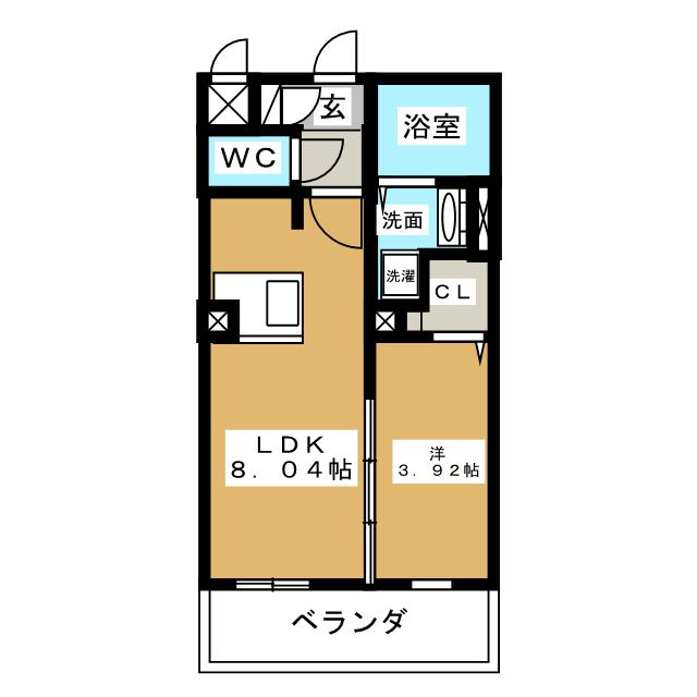 ルミナス大幸Ⅴ 間取り