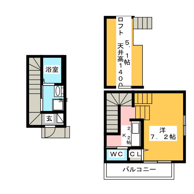 ＢＷ　flat 間取り