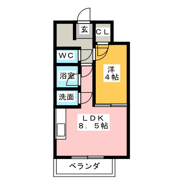 LaSante東別院 間取り