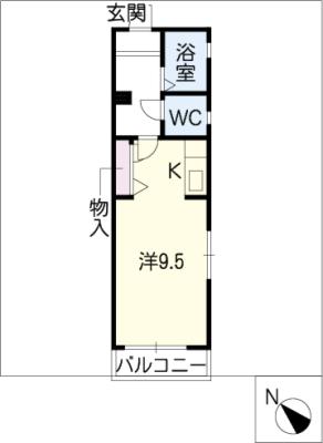 シャーメゾン若山 間取り
