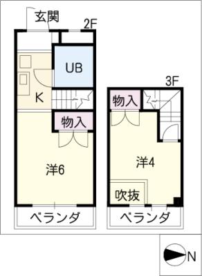 アネックス山手 間取り