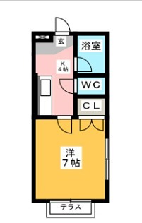 ルーエ城北 間取り