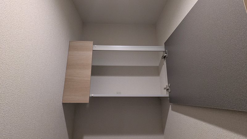 Univ.South トイレ内収納